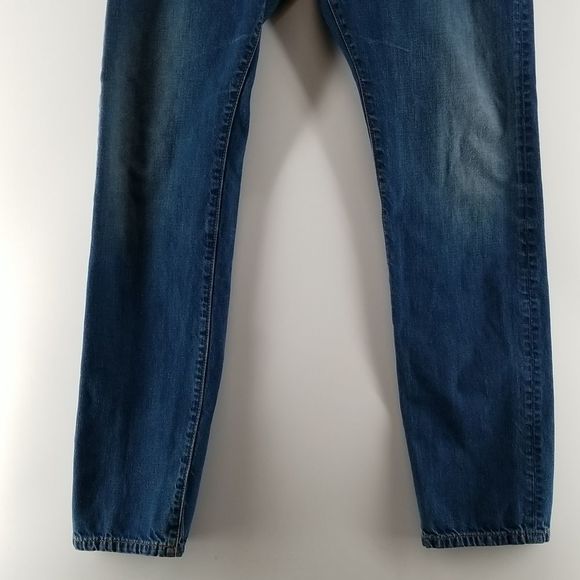 Scotch and Soda Ralston Washed Blue Denim Men's Jeans Full Button Closure 33 - Picture 4 of 16